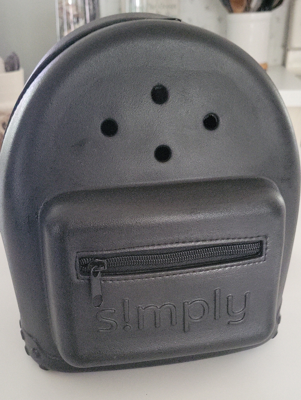 Simply Southern Black Mini Backpack Crossbody